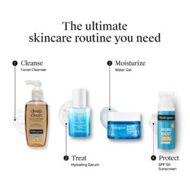 Neutrogena Deep Clean Gentle Facial Cleanser | 2x Glycerin & Cleansing Agent | Alcohol-Free | Dermatologist Tested | Normal to Oily Skin | For Men and Women | 200ml
