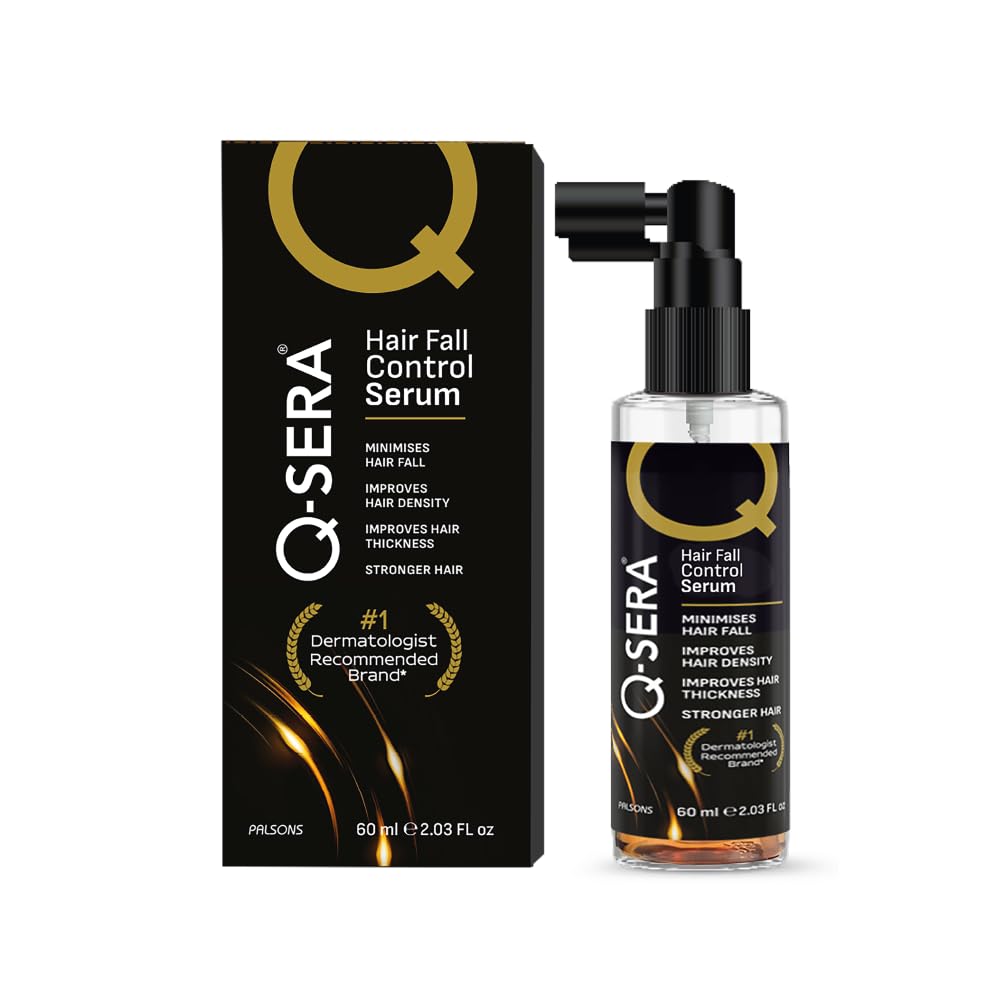 QSERA Hair Growth Serum 20 Days Hair Fall Control Solution|Dermatologist-Recommended|Strengthens Roots, And Promotes Thicker, Healthier Hair|Proven Choice| Superior Over Redensyl, For Men & Women - Image 2