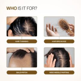 Bare Anatomy Advanced Hair Growth Serum | 3% Redensyl, 4% Anagain, 3% Baicapil, 1% Capilia Longa, Rosemary, Biotin & Rice Extract | Hairfall control & Hair Density | Women & Men | 30ml