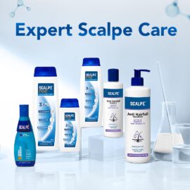 Scalpe Pro Daily Anti-Dandruff Shampoo | Removes Dandruff from Source | Prevents Itching & Irritation | Scalpe Science | Climbazole Formulation | Dermatologically Tested | For Women & Men | 100ml