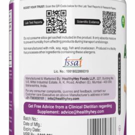 HealthyHey Nutrition Ashwagandha Powder Withania Somnifera | 100% Natural Ashwagandha Capsules - Ashwagandha Rejuvenates Mind & Body-120 Ashwagandha Capsules