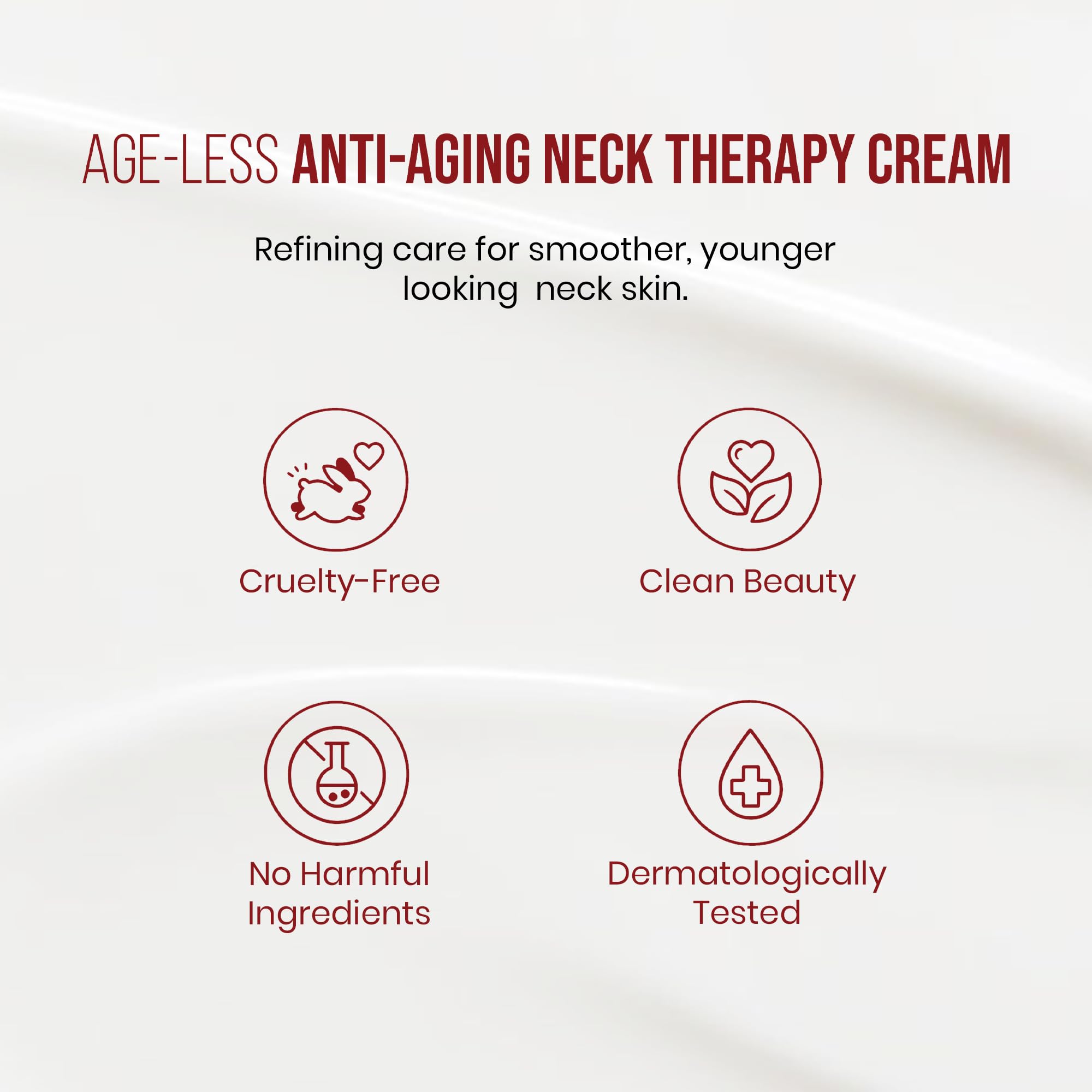 Mitchell USA Anti-Aging Neck Therapy Cream – Firms & Smooths Neck Skin, Reduces Fine Lines | With Lotus Seed Extract & Cocoa Butter | For All Skin Types | 50 g - Image 7