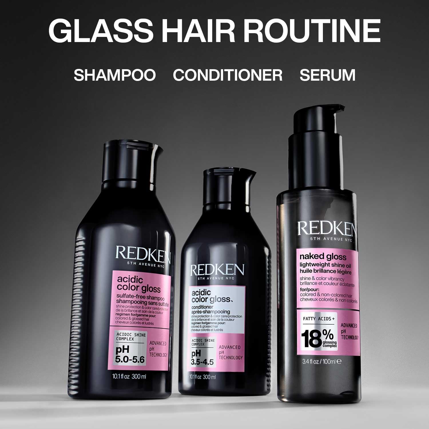 Redken Naked Gloss Lightweight Hair Serum, 100 ml | Provides Heat Protection, Controls Frizz & Adds Shine | For All Hair Types | For Men & Women - Image 7