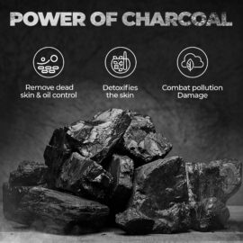 Beardo Charcoal 4-in-1 Giftset for Men | Complete Face & Body kit, pack of 4 (Facewash, Peel-off mask, Scrub, Soap) | Gift For Men | Gift for Husband